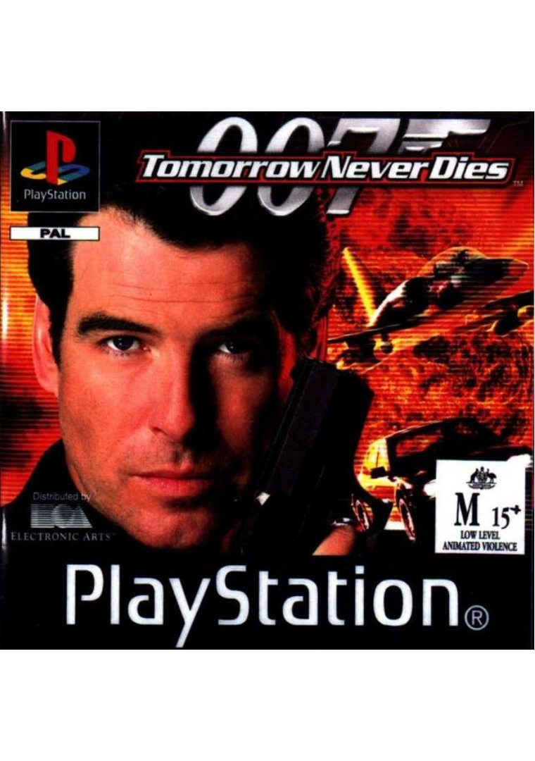 007: Tomorrow Never Dies cover art