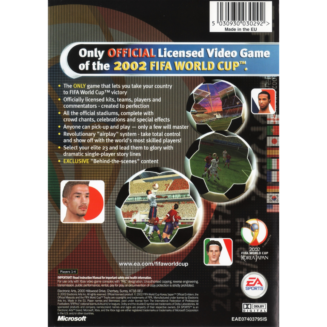 2002 FIFA World Cup back cover