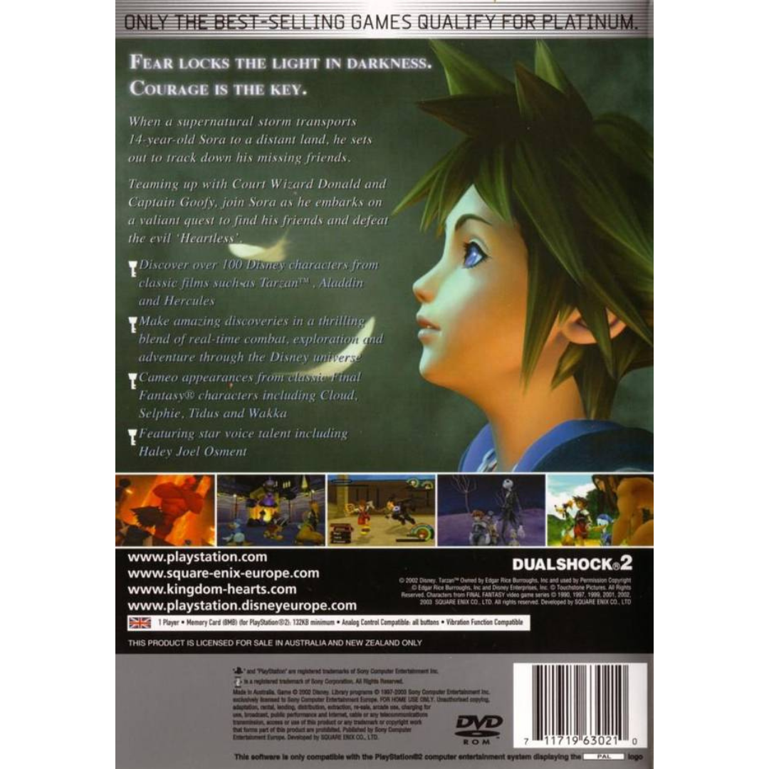 Kingdom Hearts (Platinum) [PS2]