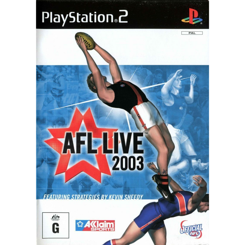 AFL Live 2003 cover art