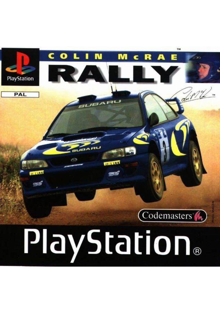 Colin McRae Rally cover art