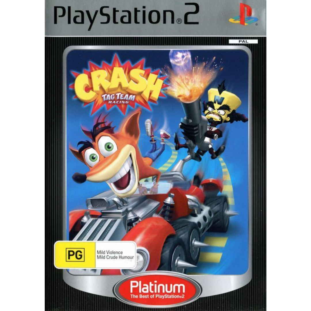 Crash: Tag Team Racing (Platinum) cover art