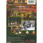 Dead or Alive 3 back cover
