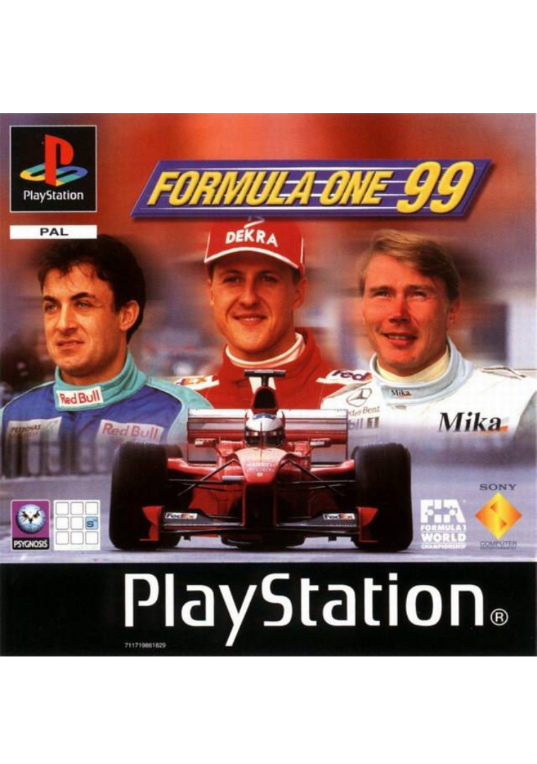 Formula One 99 cover art