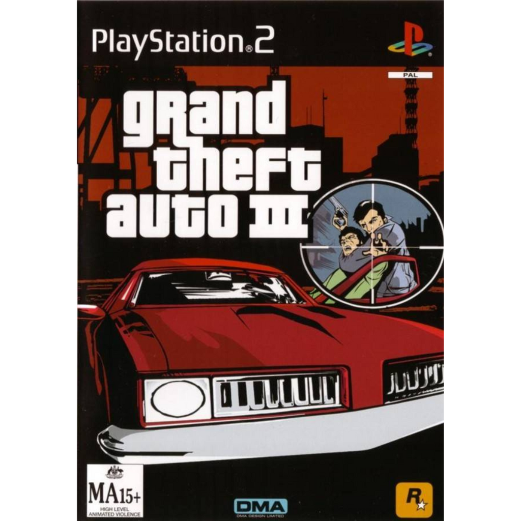 Grand Theft Auto III cover art