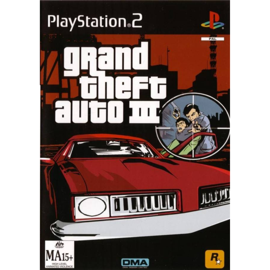 Grand Theft Auto III cover art