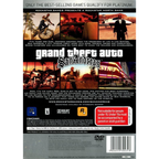 Grand Theft Auto: San Andreas (Platinum) back cover