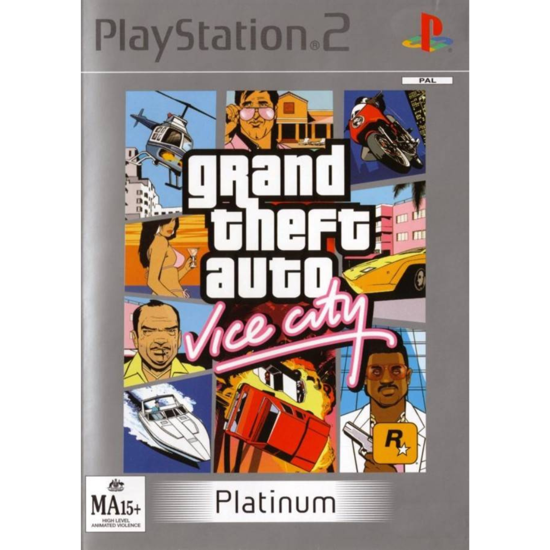 Grand Theft Auto: Vice City (Platinum) cover art