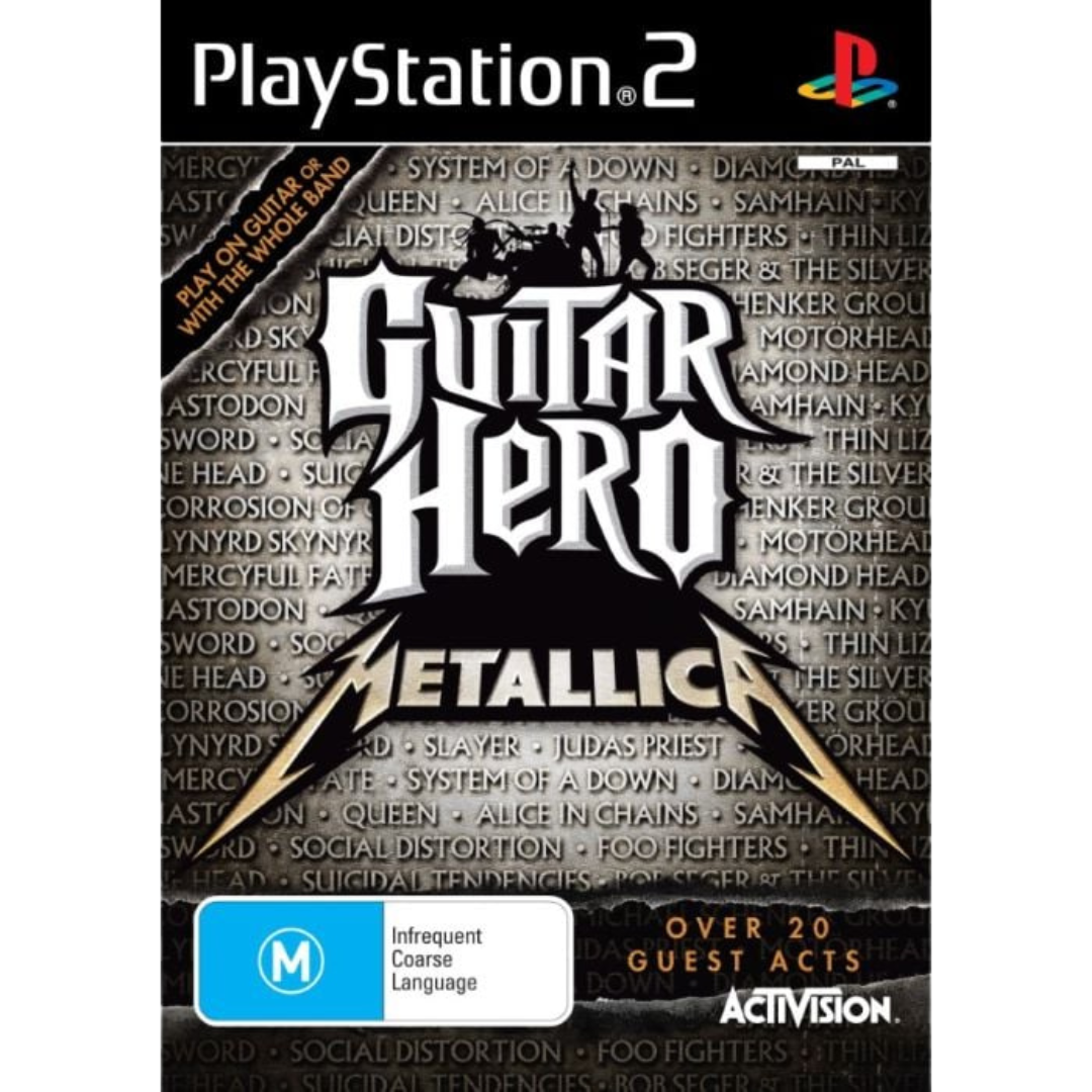 Guitar Hero: Metallica cover art