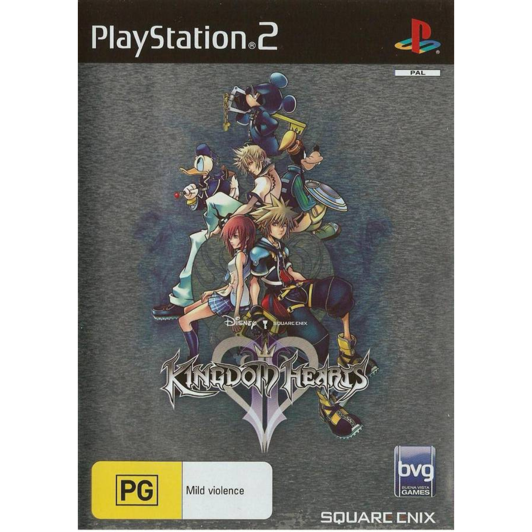 Kindgom Hearts II cover art