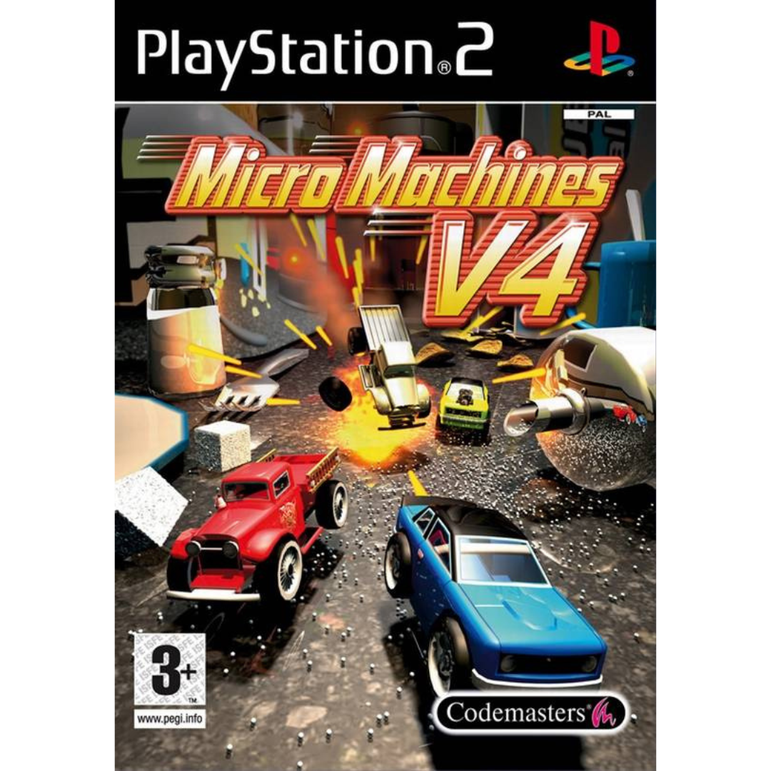 Micro Machines V4 cover art