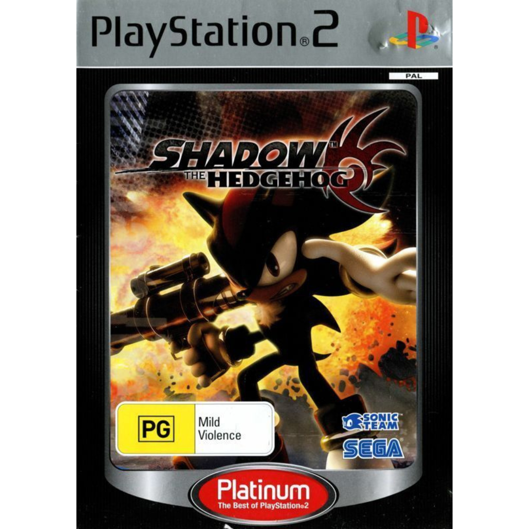 Shadow the Hedgehog (Platinum) cover art