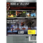 Shadow the Hedgehog (Platinum) back cover