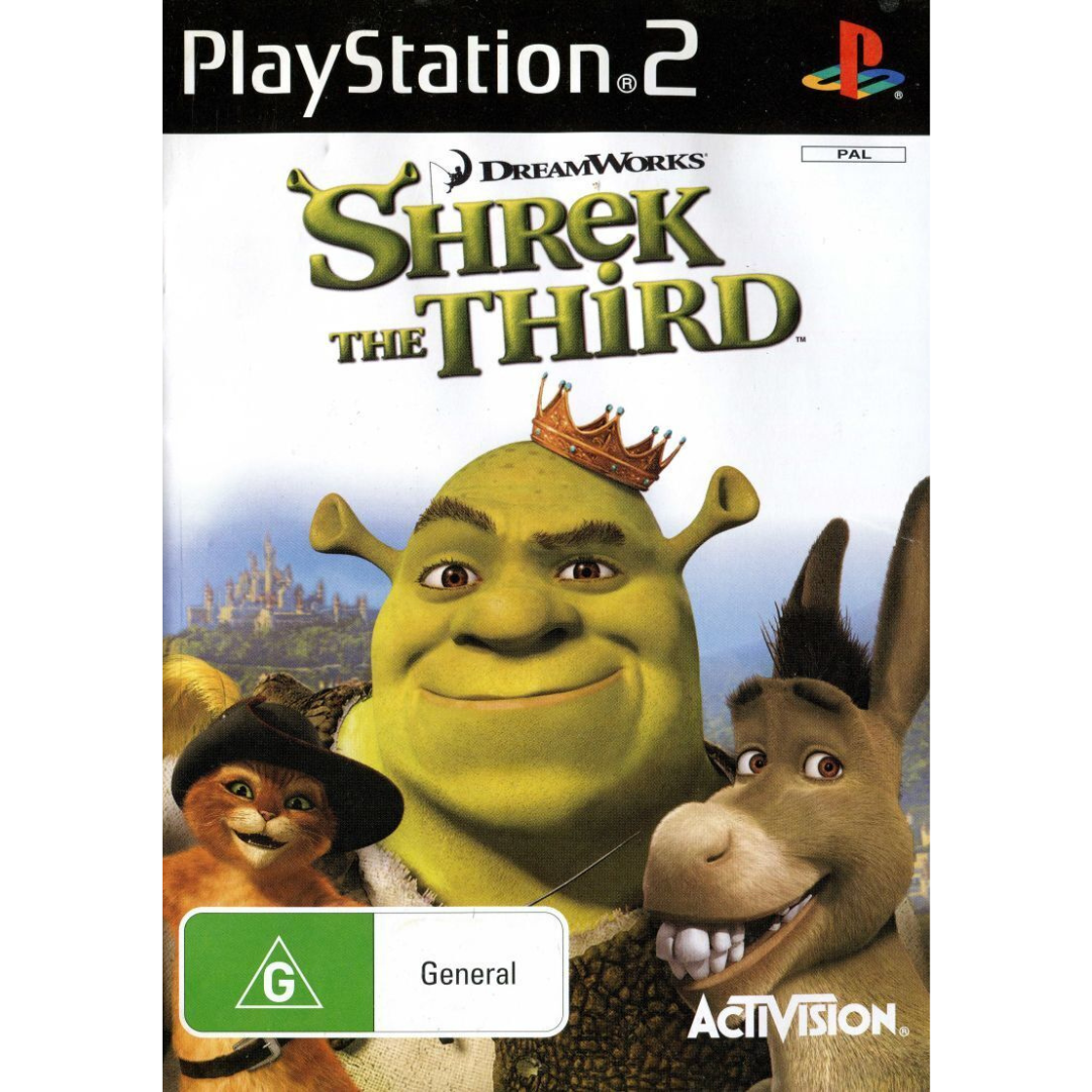 Shrek the Third cover art