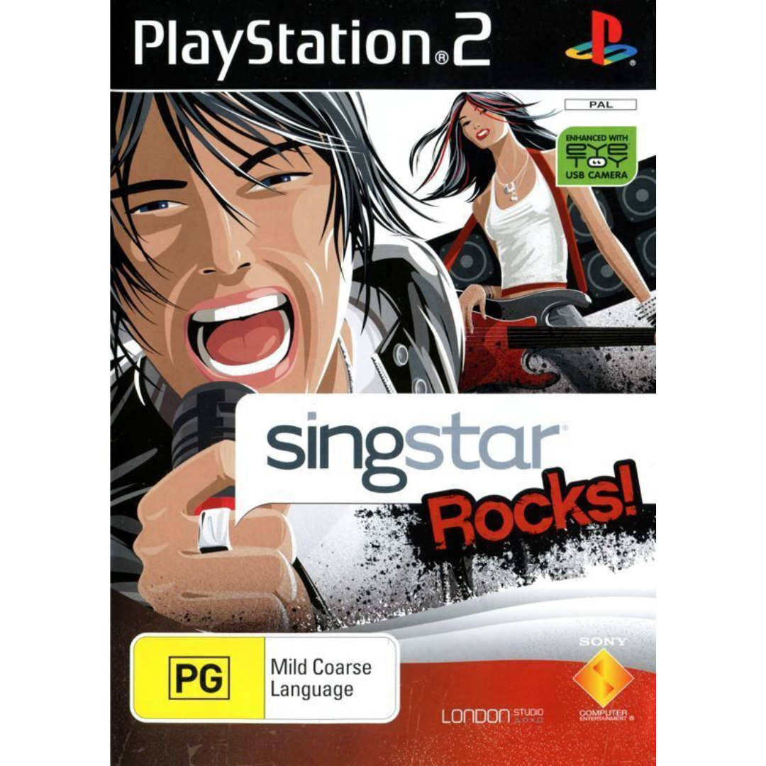 SingStar Rocks! cover art