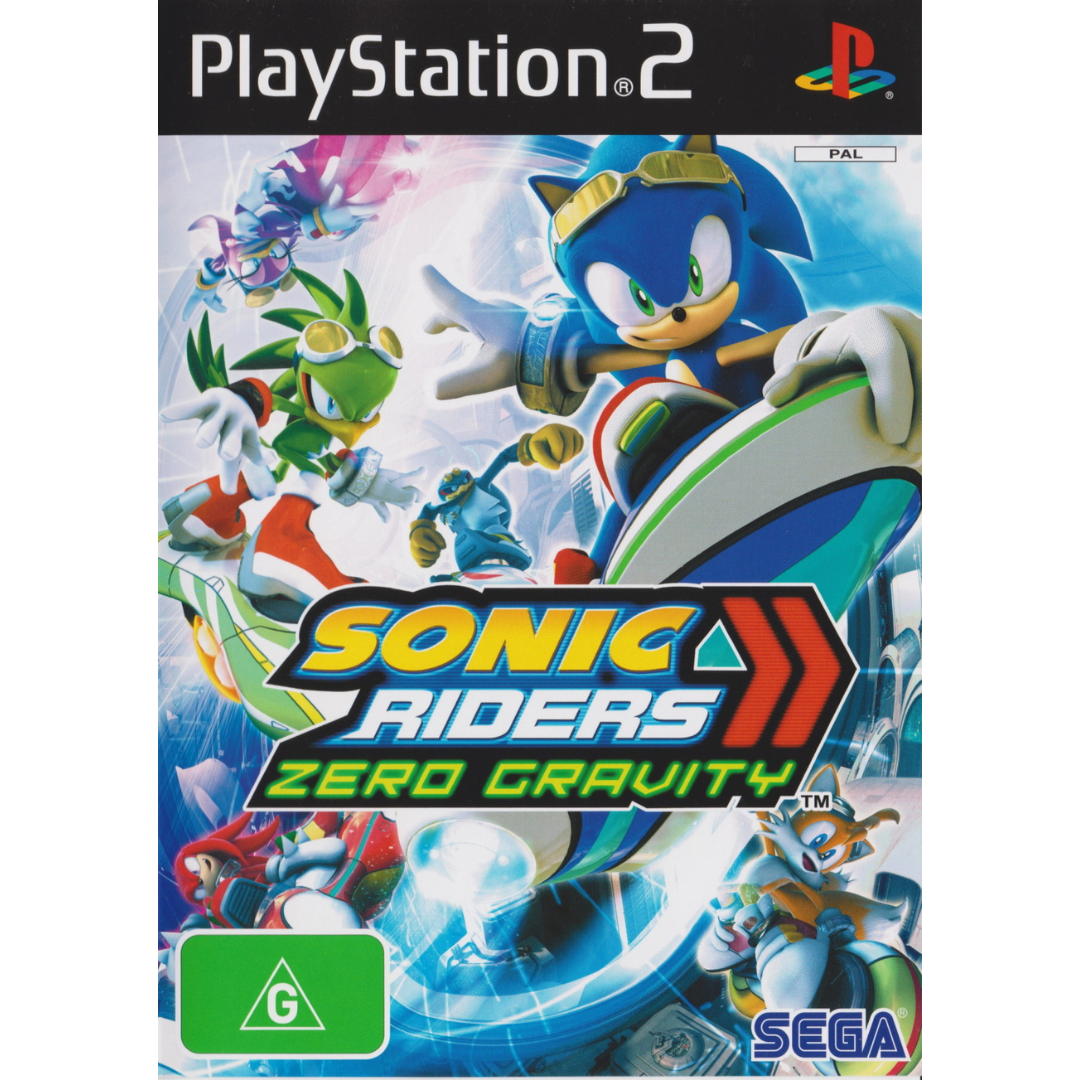 Sonic Riders: Zero Gravity cover art