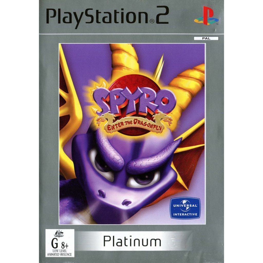 Spyro: Enter the Dragonfly (Platinum) cover art