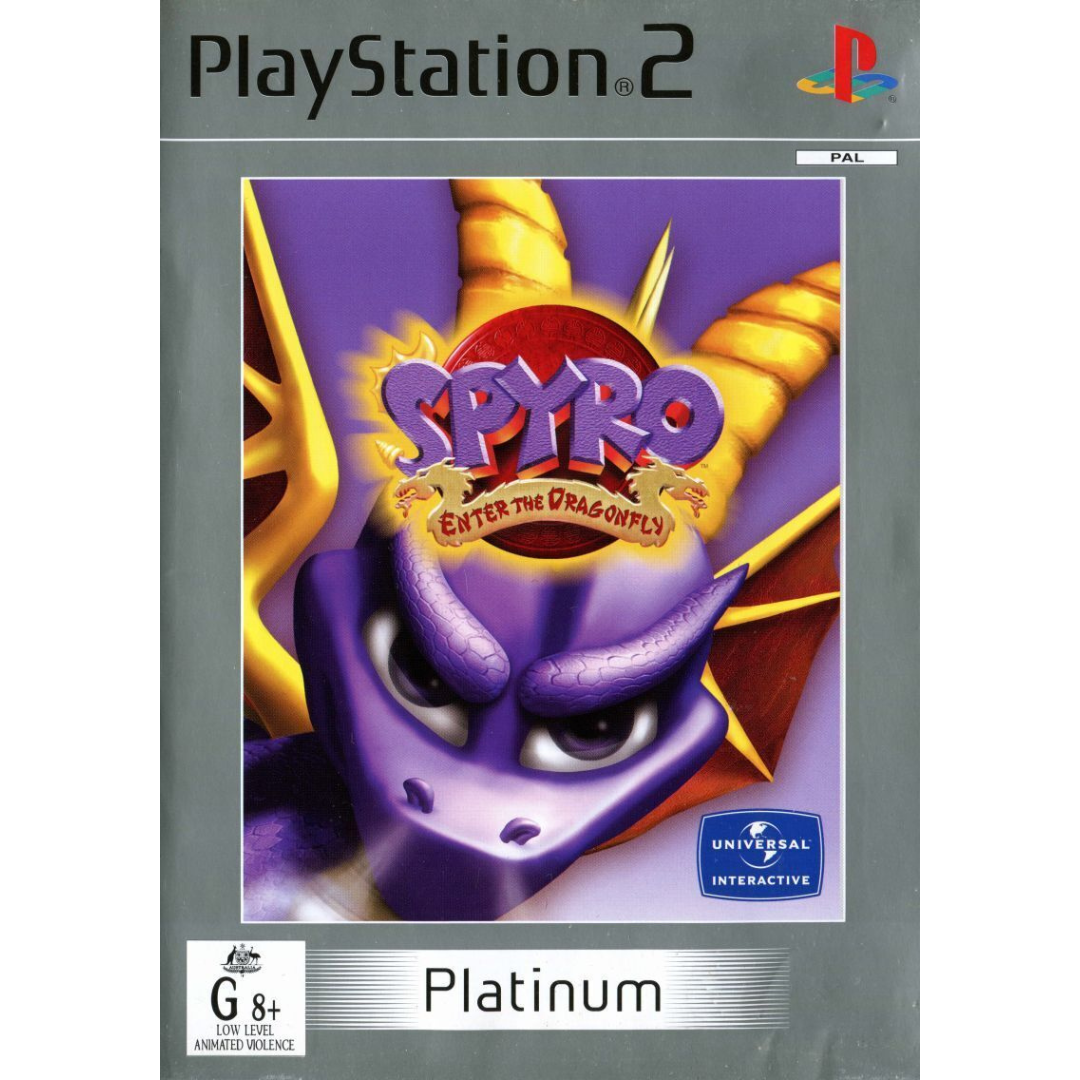 Spyro: Enter the Dragonfly (Platinum) cover art