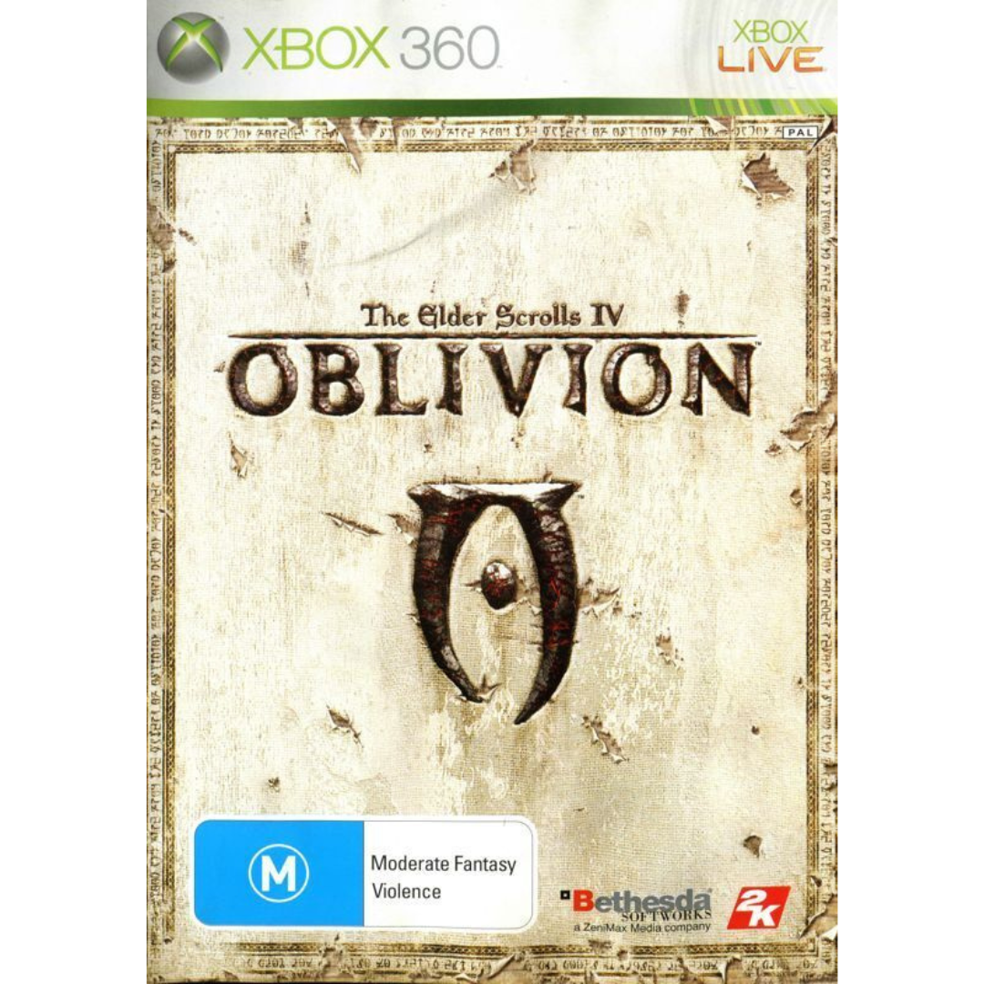 The Elder Scrolls IV: Oblivion cover art