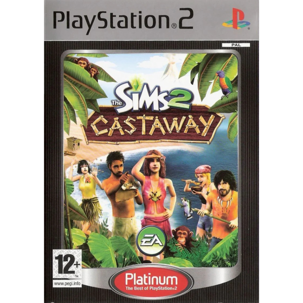 The Sims 2: Castaway (Platinum) cover art