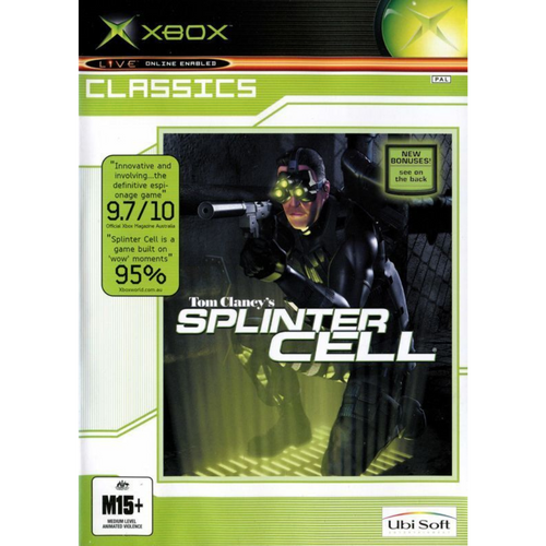Tom Clancy's Splinter Cell (Classics w/ Bonus DVD) cover art