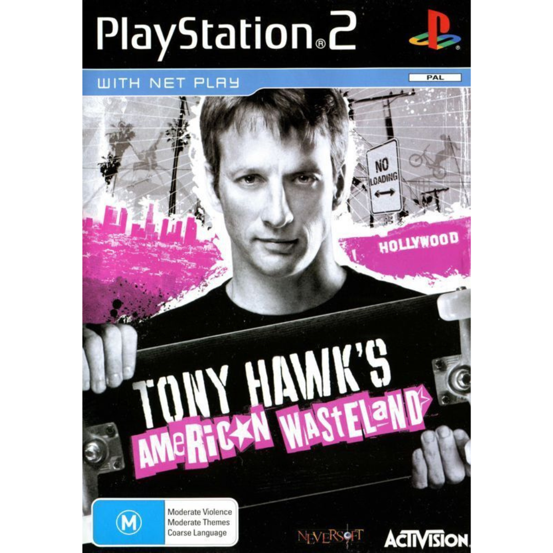 Tony Hawk's American Wasteland cover art