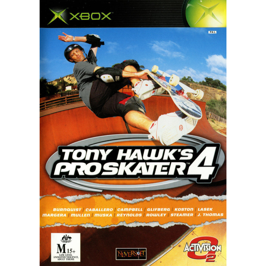 Tony Hawk's Pro Skater 4 cover art