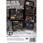 Tony Hawk's Underground back cover
