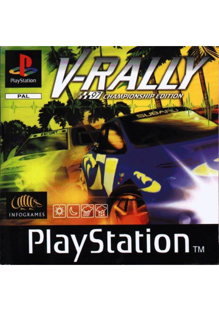 V-Rally Championship Edition (Platinum) cover art