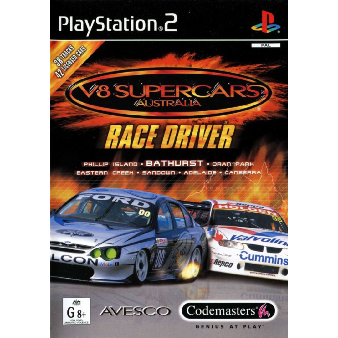 V8 Supercar Race Driver cover art
