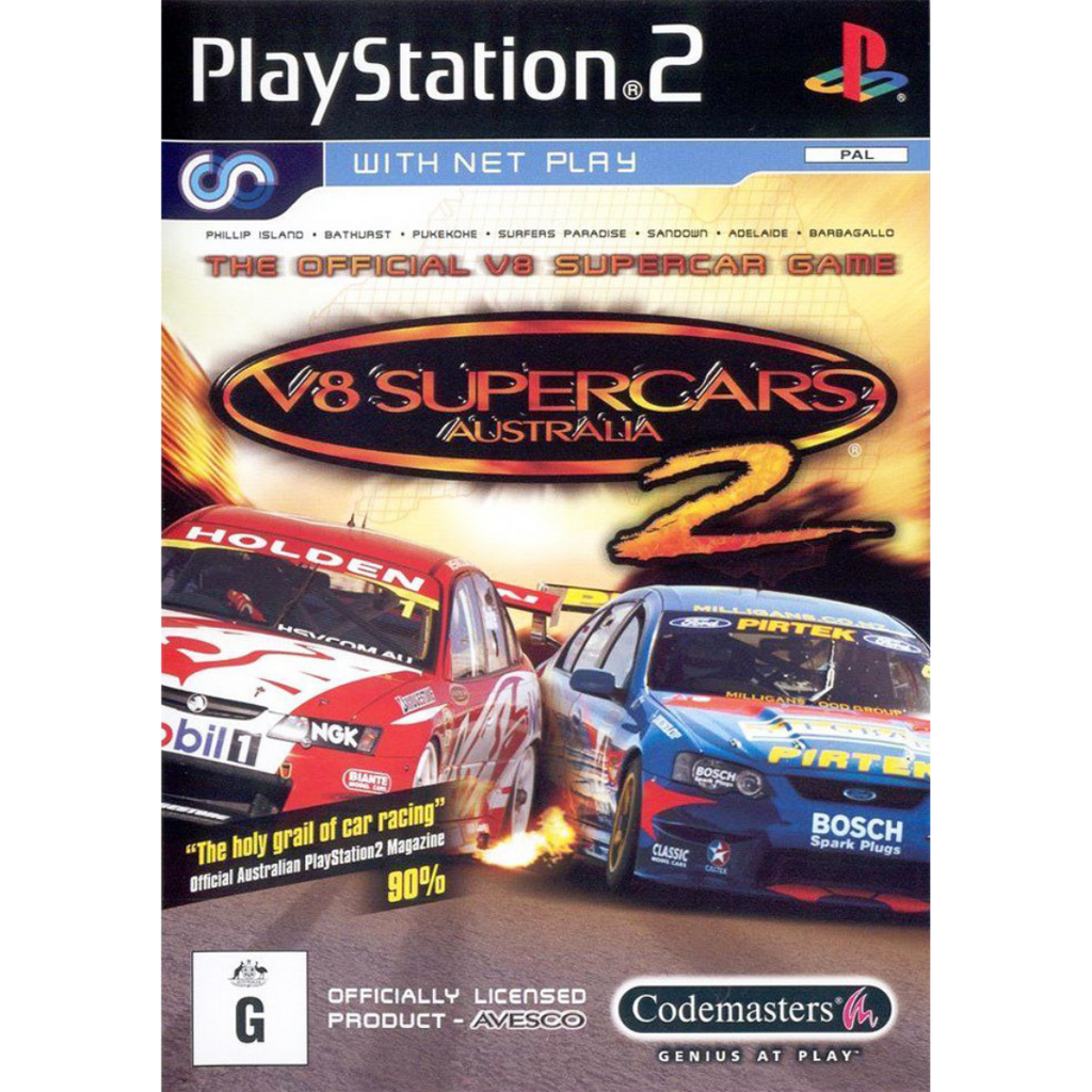 V8 Supercars Australia 2 cover art