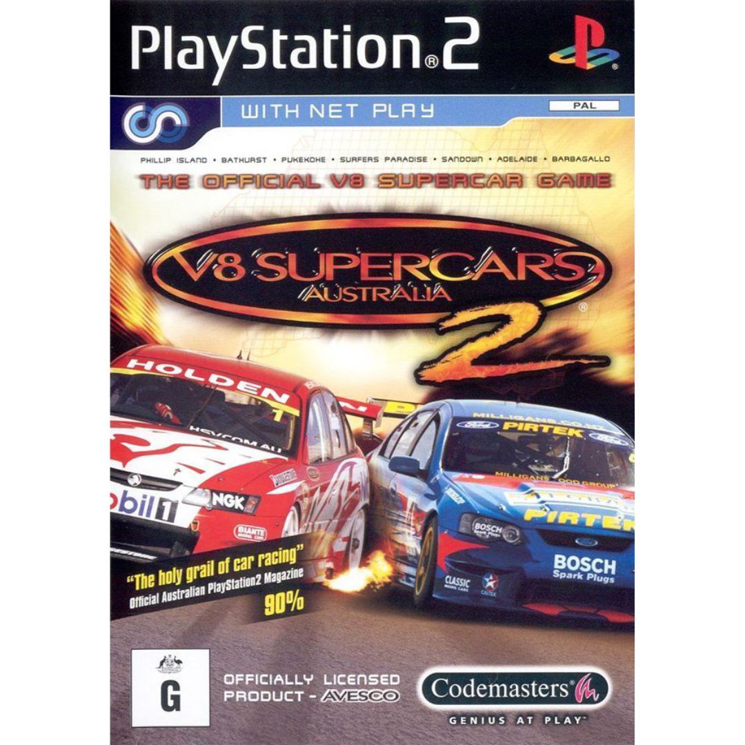 V8 Supercars Australia 2 cover art